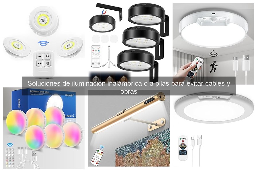 Comparativa de luces inalámbricas: GOVSSING vs Homelist