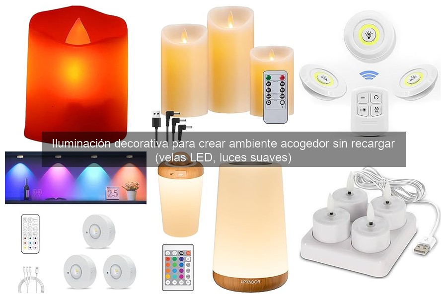 Comparativa de luces suaves para interiores: calidad y diseño