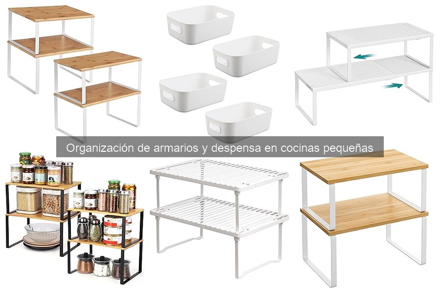 Comparativa de marcas de organizadores de cocina para espacios pequeños