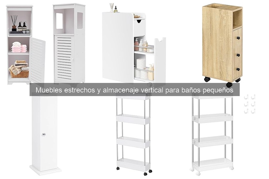 Comparativa de Muebles de Almacenaje Vertical para Baños