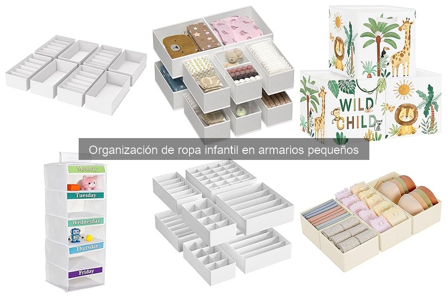 Comparativa de organizadores de ropa infantil: tela vs plástico