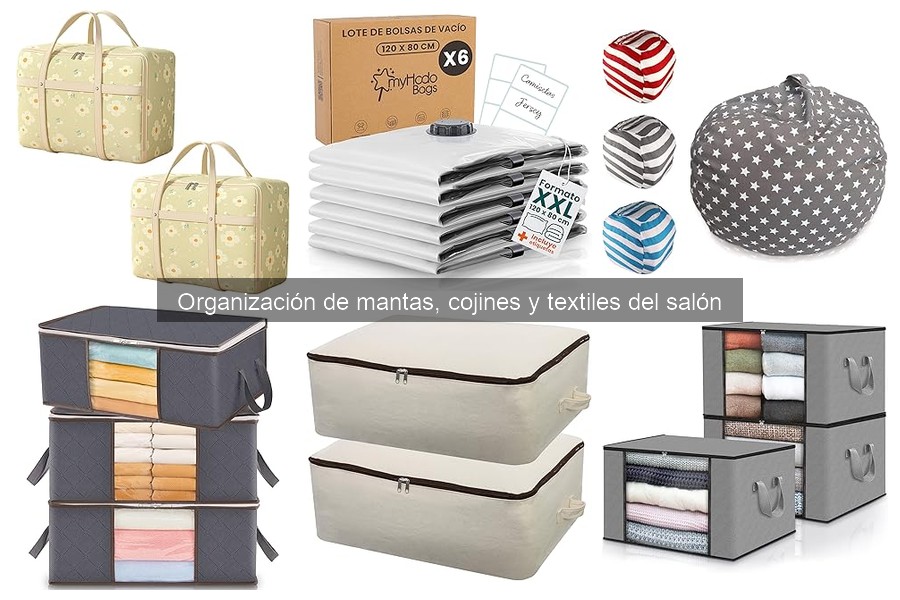 Comparativa de organizadores de textiles ligeros y pesados