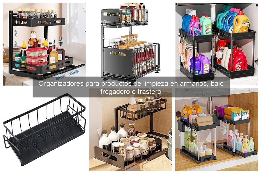 Comparativa de organizadores para limpieza: precios y calidad