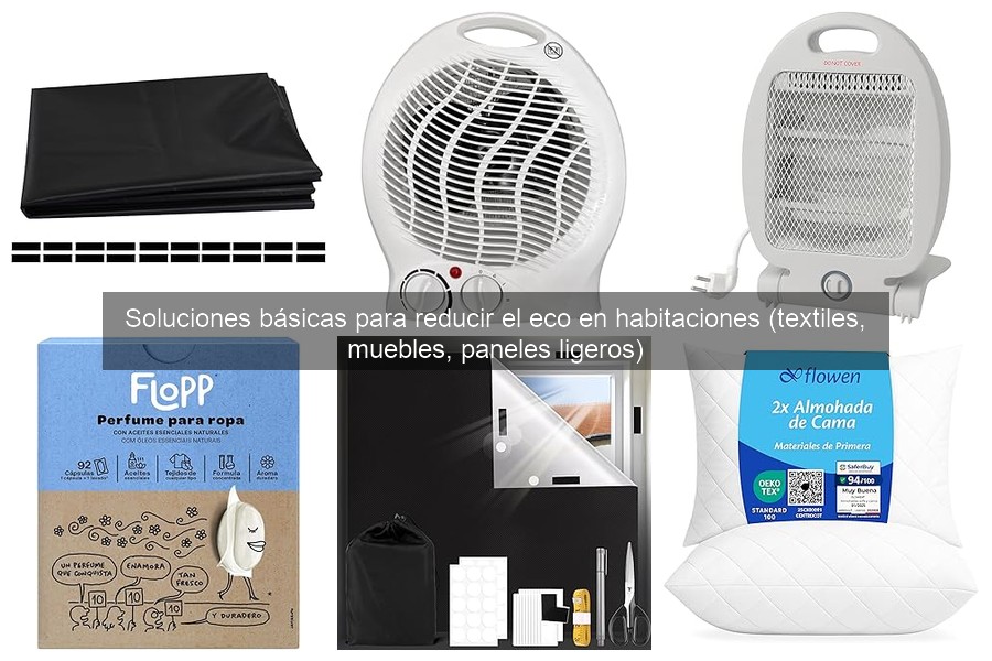 Comparativa de precios: Soluciones para reducir el eco
