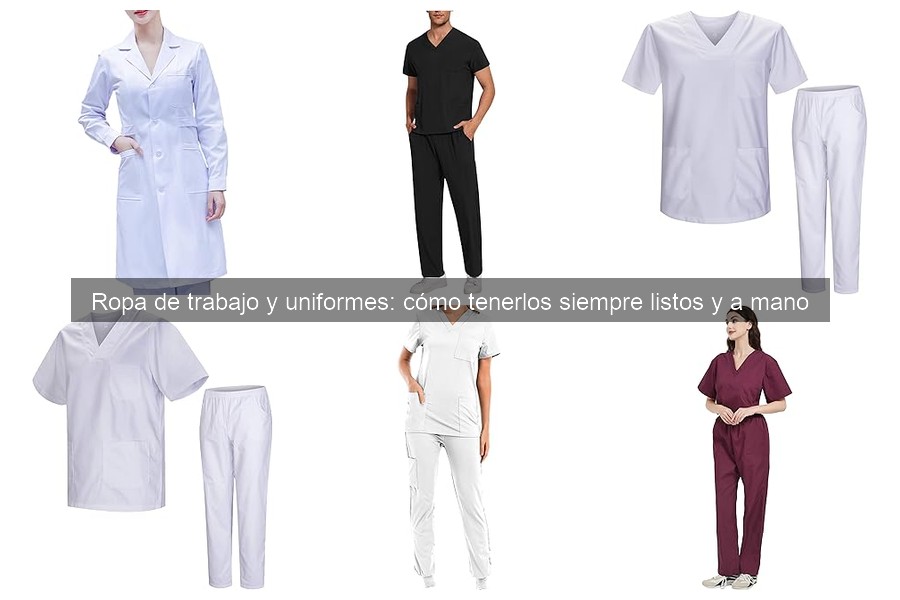 Comparativa de ropa de trabajo: verano e invierno