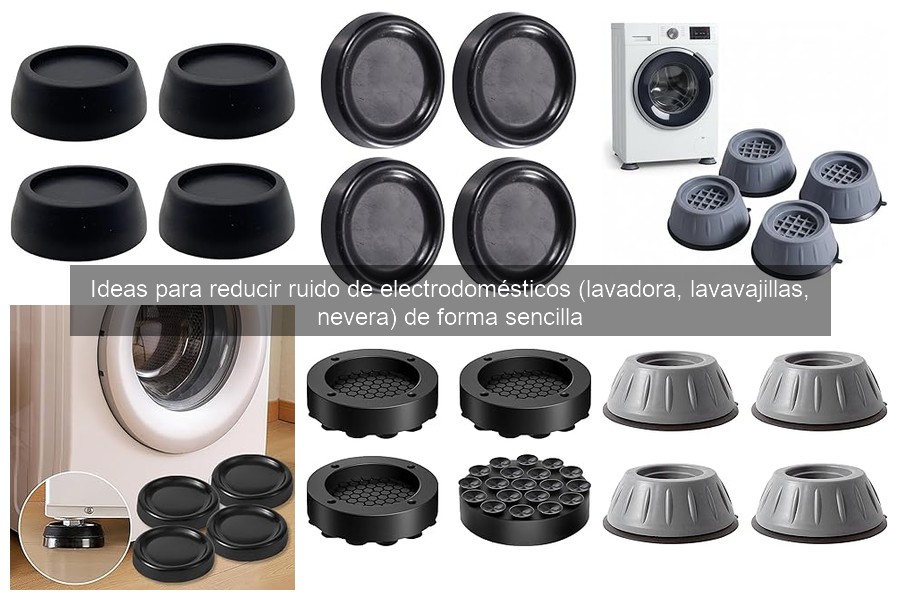 Comparativa de soluciones de insonorización para electrodomésticos