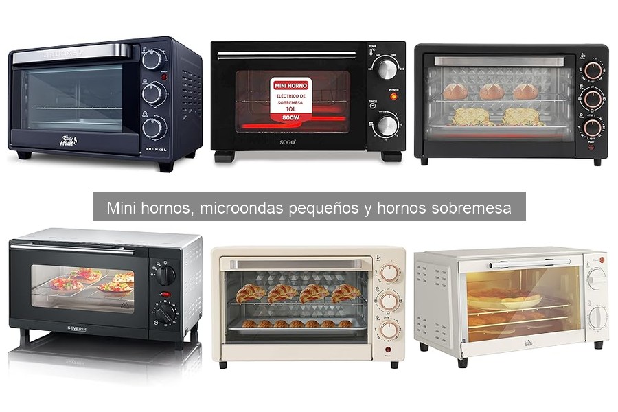 Comparativa entre Mini Hornos y Microondas Pequeños