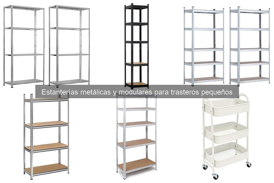 Comparativa: Estanterías Metálicas vs. de Madera en Trasteros