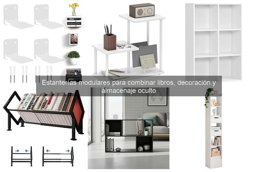 Comparativa: Estanterías Modulares vs Fijas para Tu Hogar