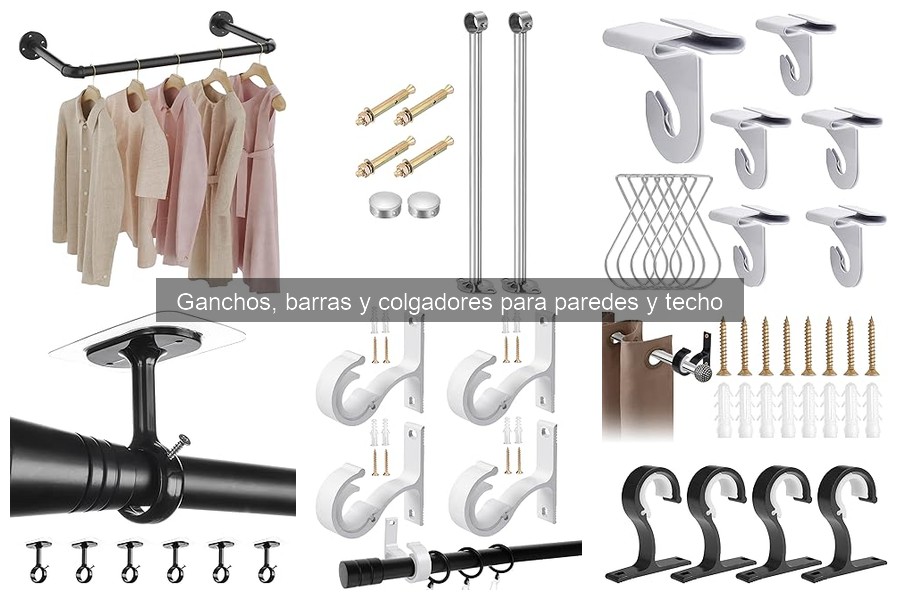 Comparativa Ganchos Adhesivos vs Ganchos de Tornillo