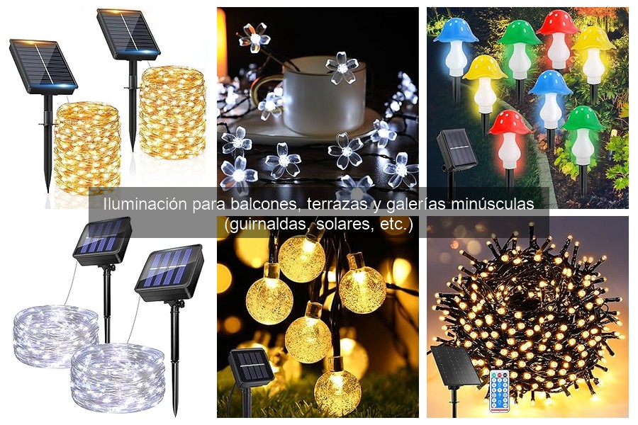 Comparativa: Guirnaldas LED vs. Luces Solares para Terrazas