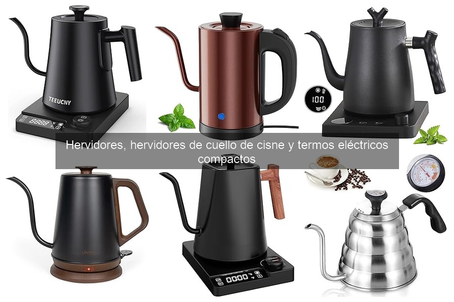 Comparativa: Hervidores eléctricos vs. cuello de cisne