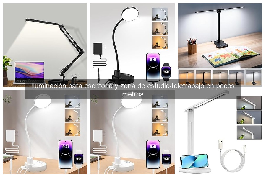 Comparativa: Lámparas de Escritorio Normales vs Regulables