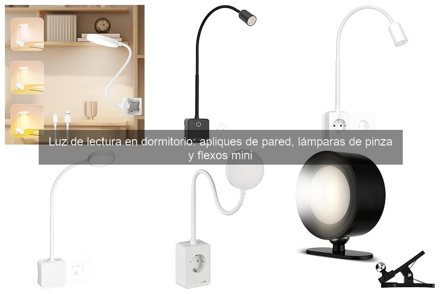 Comparativa: Lámparas de Pinza vs Flexos Mini para Lectura
