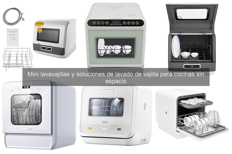 Comparativa: Mini Lavavajillas vs. Lavavajillas Convencionales