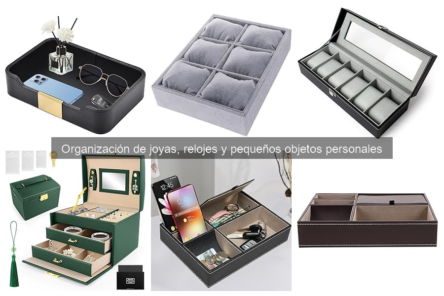 Comparativa: Organizadores de joyas de madera vs plásticos