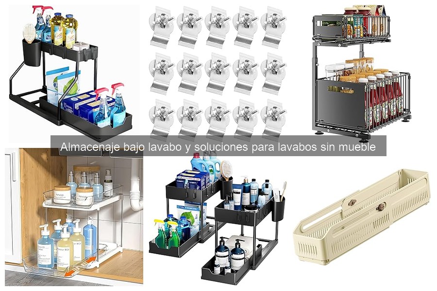 Comparativa: Organizadores Rectangulares vs. Circulares Bajo Lavabo