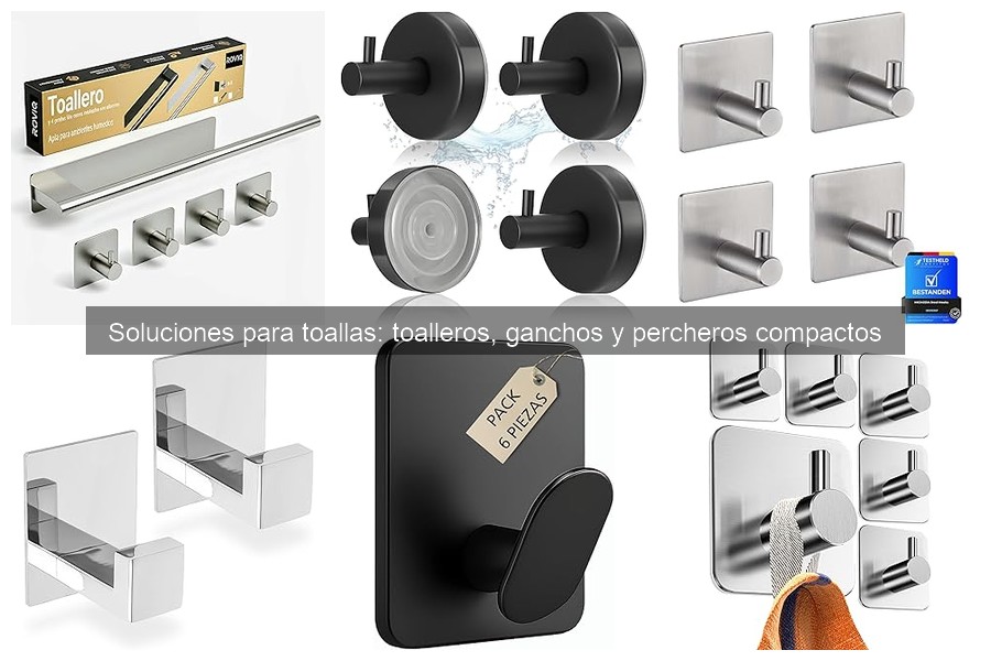 ** Comparativa: Toalleros de Pie vs. de Pared para Espacios Pequeños