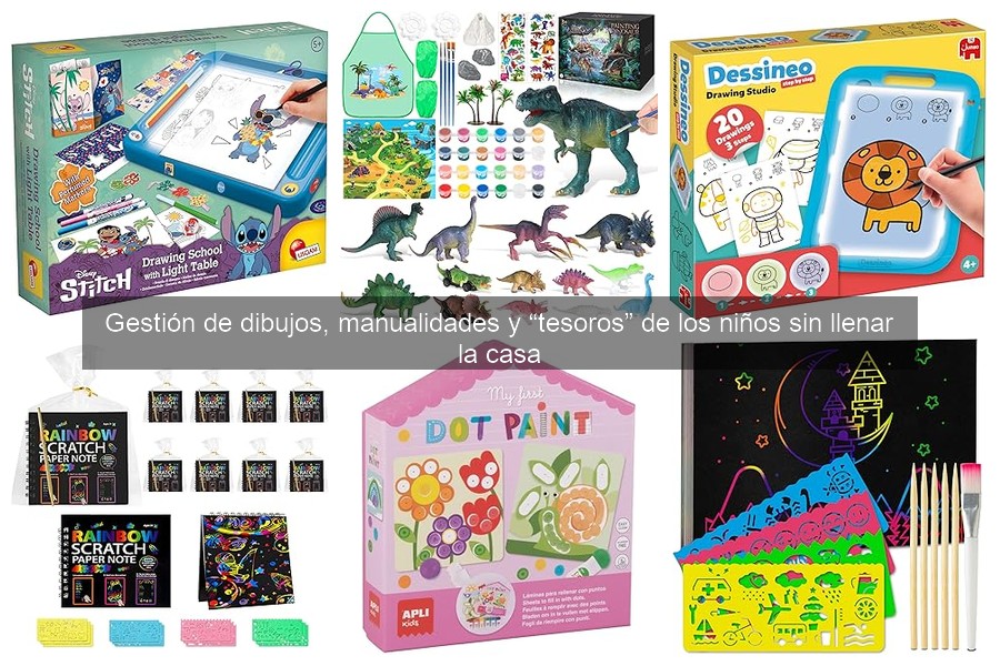 Conoce las cajas organizadoras para dibujos y manualidades
