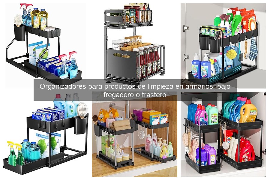 Consecuencias de no organizar productos de limpieza correctamente