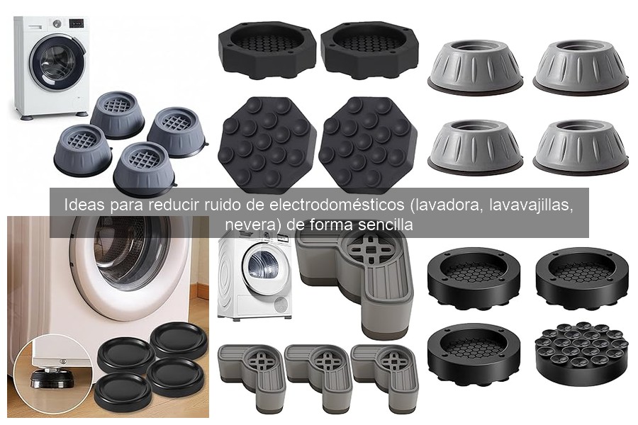 Consejos para Colocar Electrodomésticos y Reducir Ruido