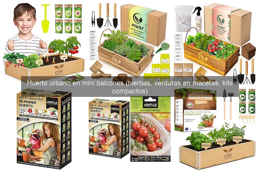Consejos para cuidar tu huerto urbano en mini balcones