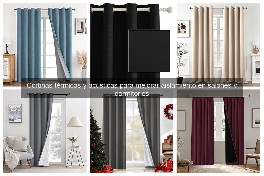 Consejos para elegir cortinas acústicas en dormitorios