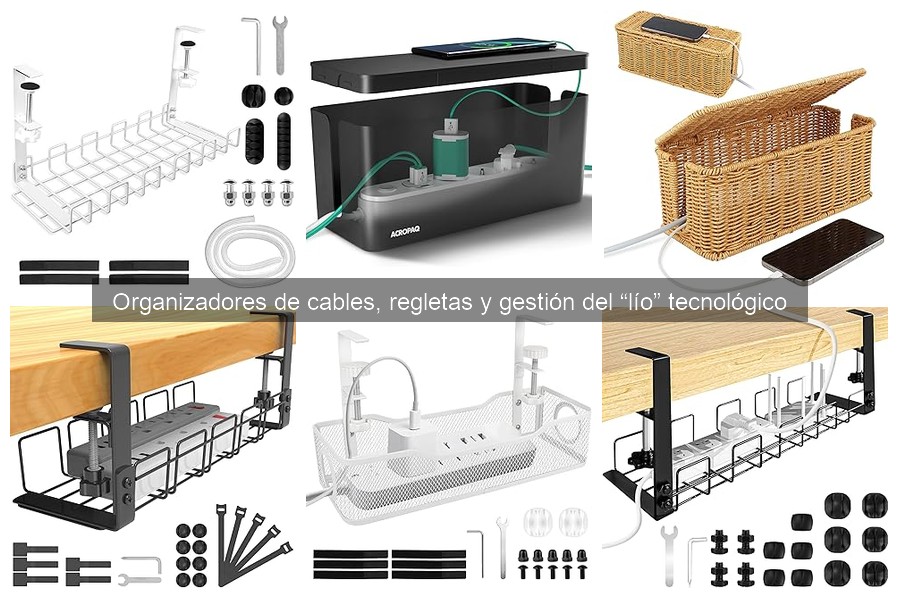 Consejos para Evitar Enredos de Cables en Casa