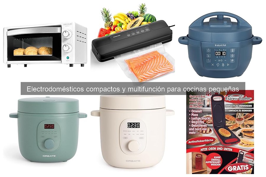 Consejos para Instalar Electrodomésticos Compactos en Cocinas Pequeñas