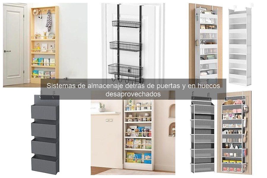 Consejos para mantener el almacenaje detrás de puertas
