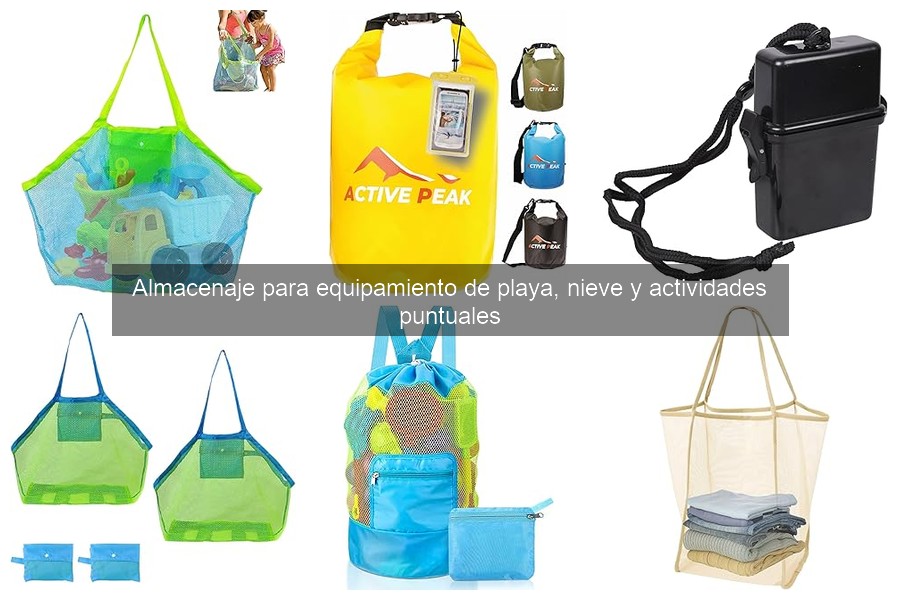Consejos para Organizar Equipamiento de Playa en Espacios Pequeños