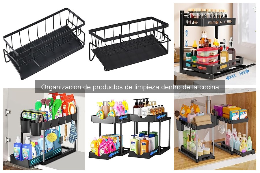 Consejos para Organizar Productos de Limpieza en la Cocina