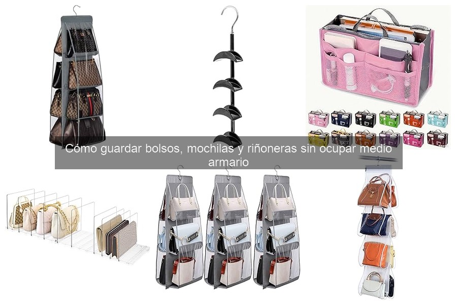 Crea tu propio organizador casero de bolsos fácilmente