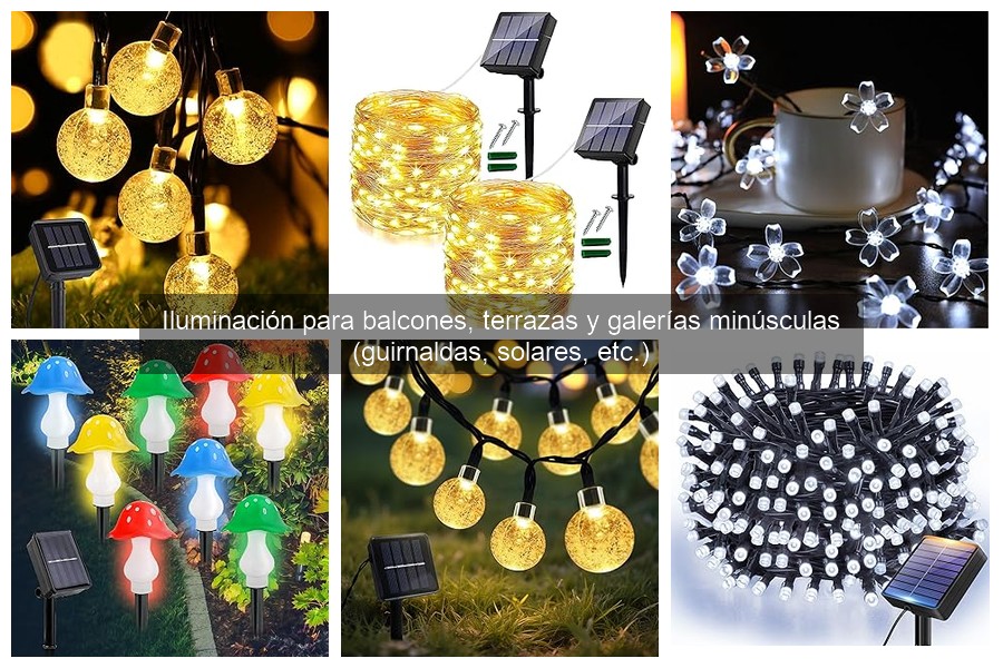 Crea un ambiente acogedor en tu balcón pequeño con iluminación