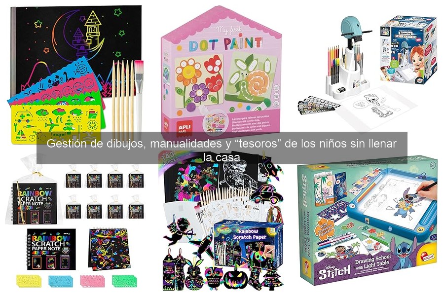 Crea un sistema de archivo para manualidades de niños