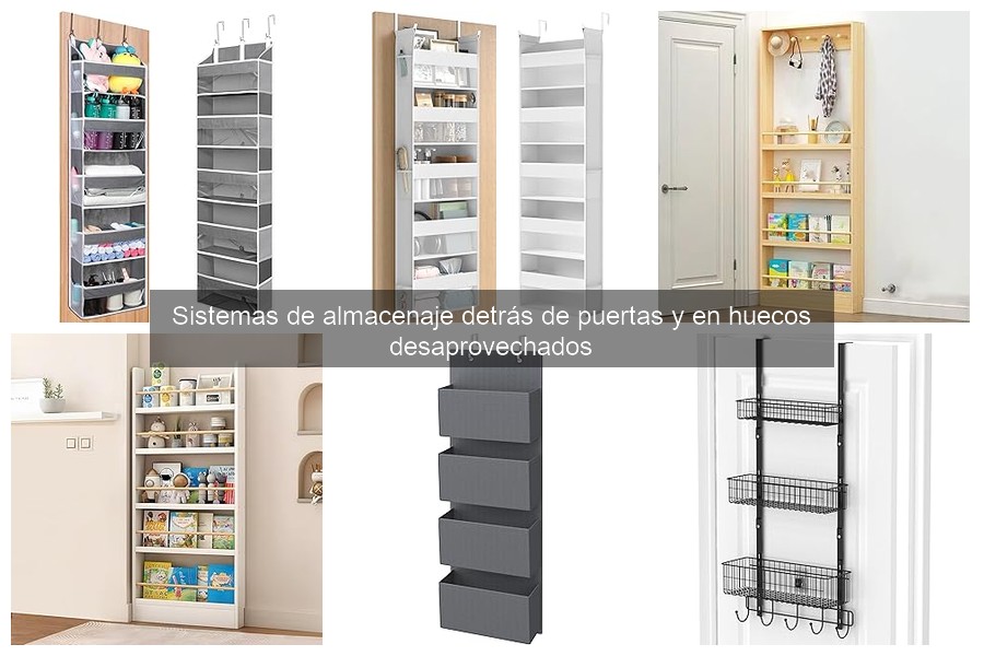 ¿Cuándo utilizar un sistema de almacenaje detrás de puertas?