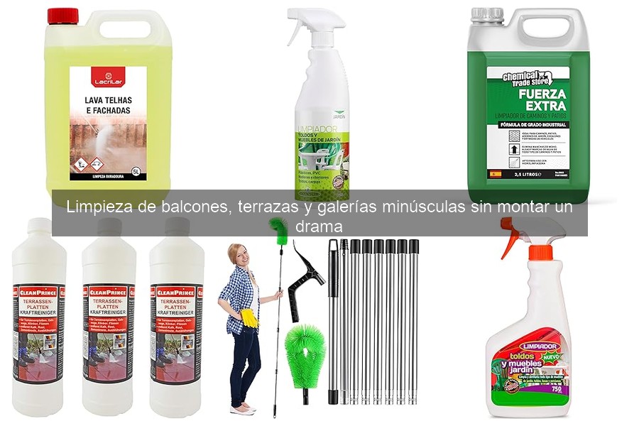 ¿Cuánto cuesta limpiar un balcón o terraza profesionalmente?
