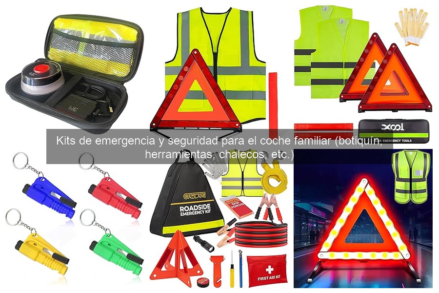 ¿Cuánto cuesta un kit de emergencia para coche familiar?