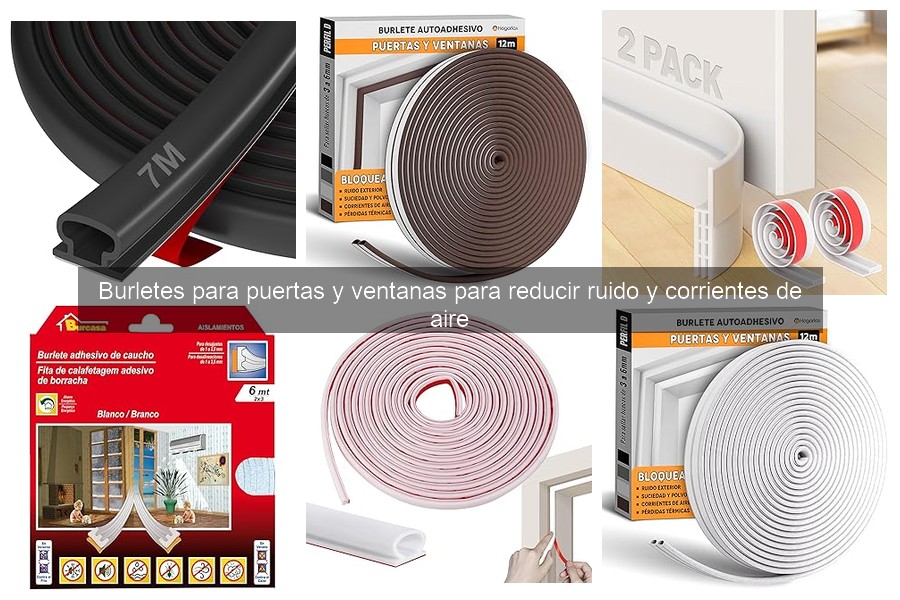 ¿Cuánto duran los burletes para puertas y ventanas?