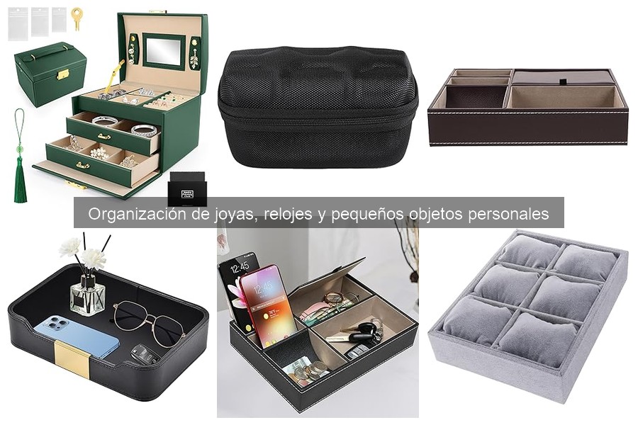 Descubre los diferentes tipos de organizadores de joyas