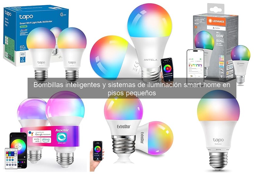 Diferencias entre bombillas inteligentes y LED para tu hogar