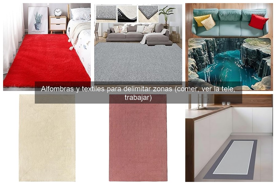 ¿Dónde comprar alfombras para delimitar zonas?