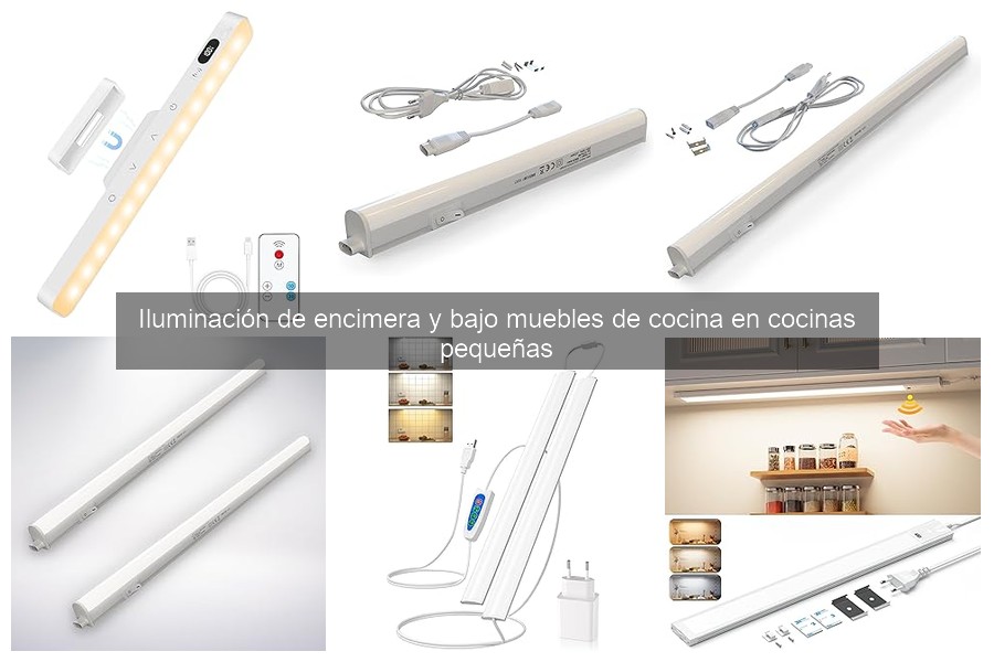 Dónde comprar iluminación de encimera asequible para cocinas pequeñas