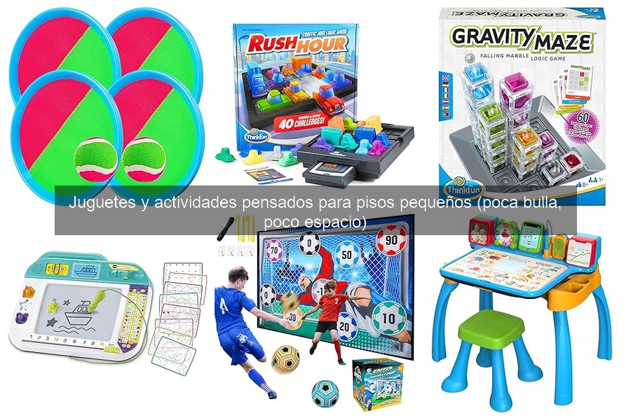 Dónde comprar juguetes ideales para espacios pequeños