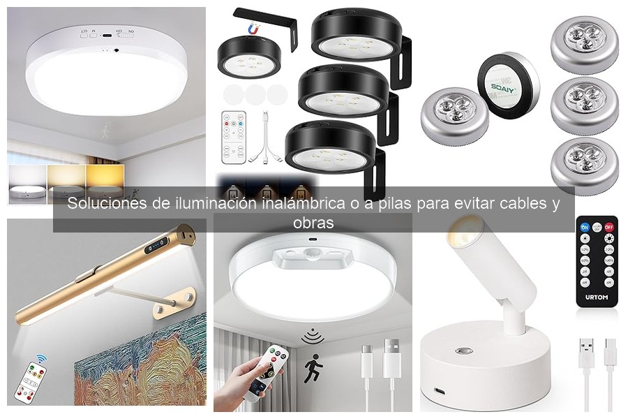Dónde comprar luces inalámbricas a buen precio y ofertas