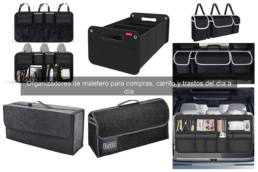 Dónde comprar organizadores de maletero: guía y precios