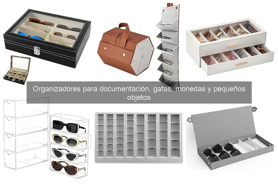 Dónde comprar organizadores para gafas y documentación online
