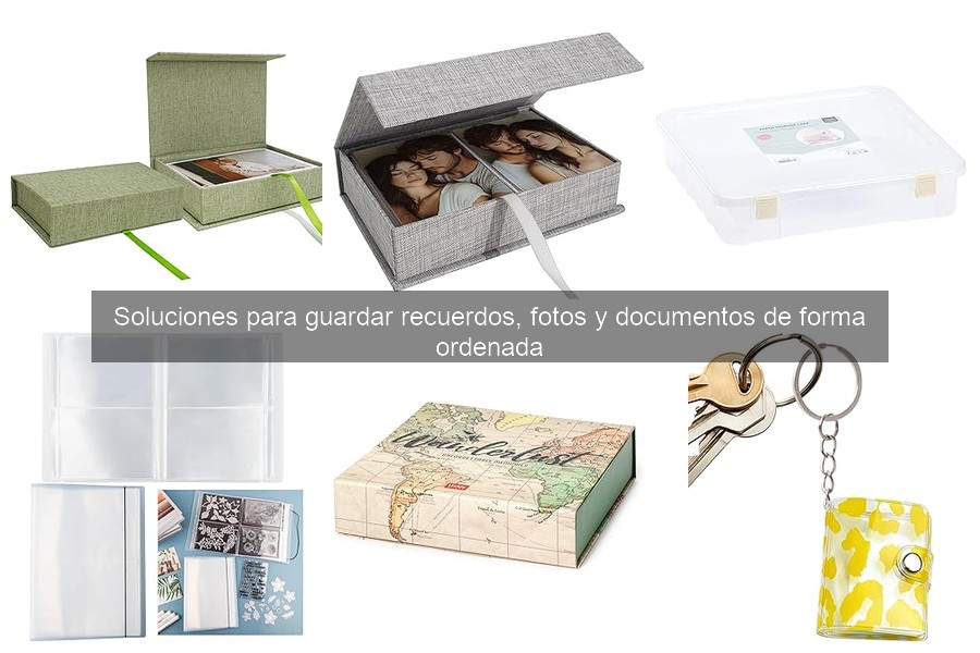 Dónde comprar productos de almacenamiento para fotos y documentos