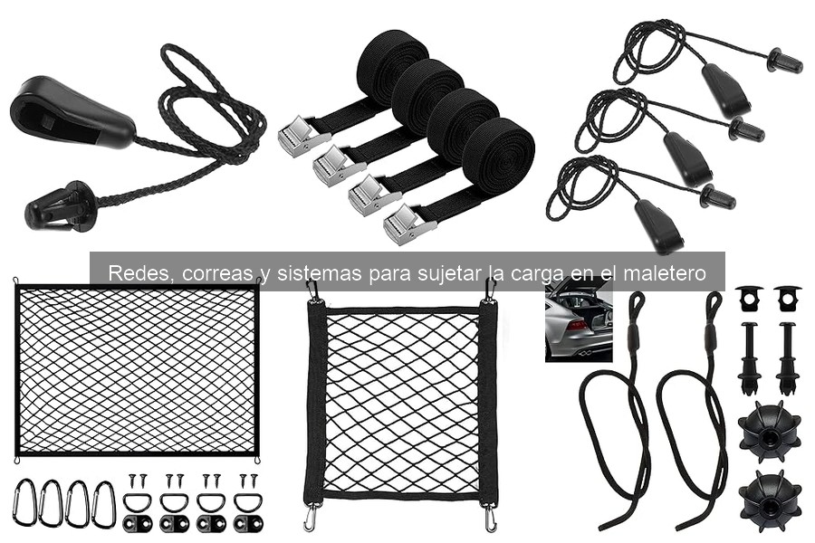 Dónde comprar redes y correas para sujetar carga a buen precio