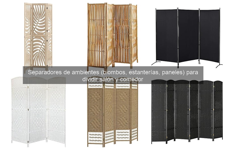 Dónde comprar separadores de ambientes a buen precio
